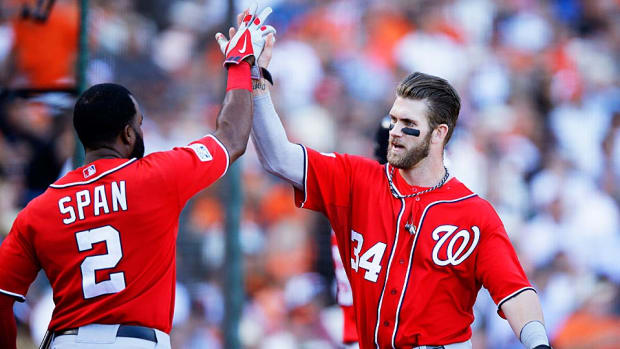 Bryce Harper Denard Span Nationals NLDS Game 3